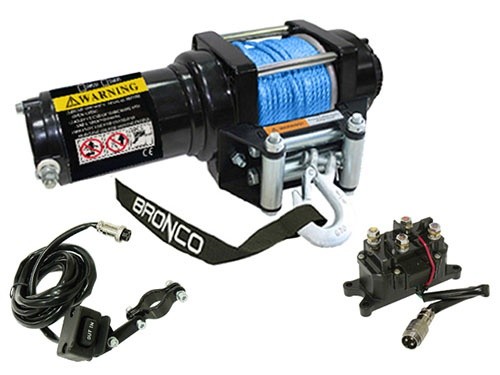 Bronco Generation II Winch 3000 Lb. with Synthetic Rope