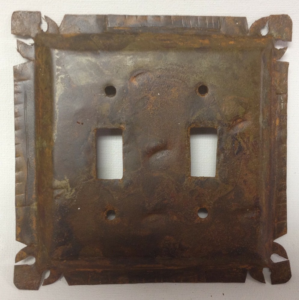 Rustic Switch Plate/Outlet Covers with Cut Corners- Many configurations!