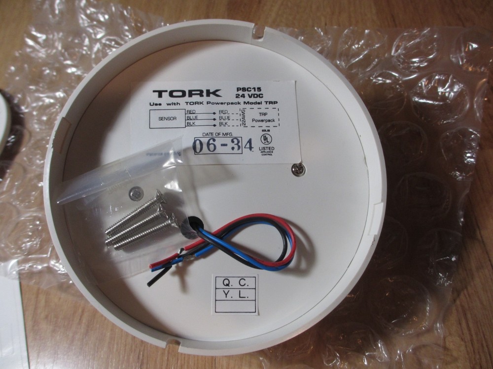 Tork PSC15 Ceiling Mount PIR and Ultrasonic Occupancy Sensor 1500 foot coverage