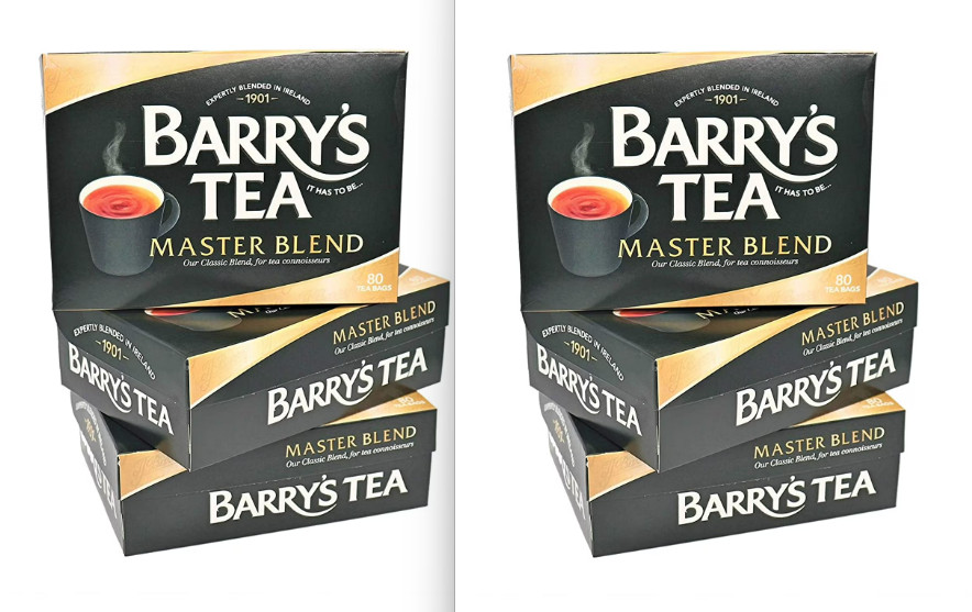 Barry's Tea Master Blend 80 Teabags (6 Pack)