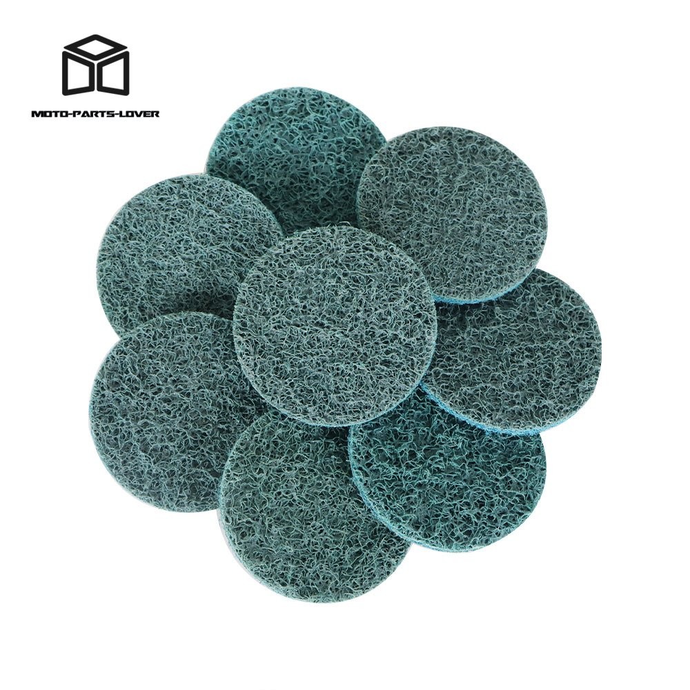 Fine Surface Conditioning Discs Roll Lock Grinder Sanding Pads 50Pcs 2" Disc