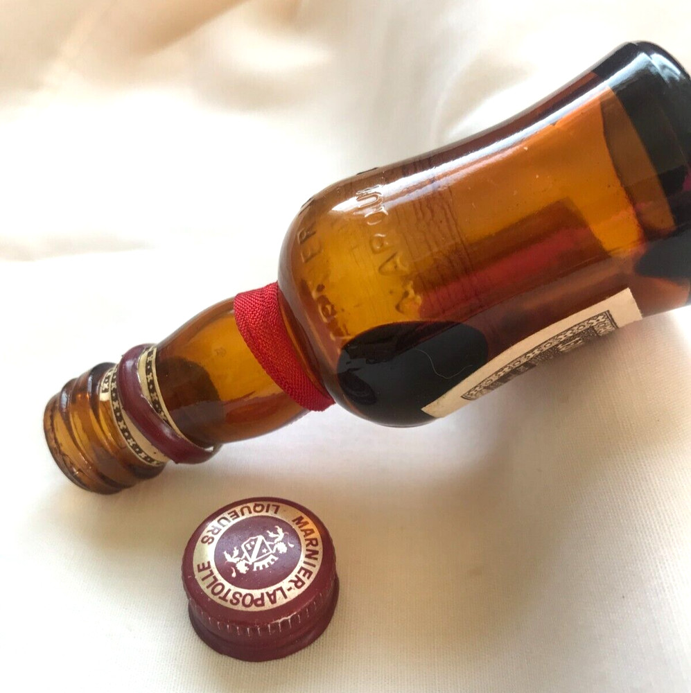 CHERRY MARNIER LIQUEUR MINI BOTTLE EMPTY TO COMPLY WITH EBAY RULES