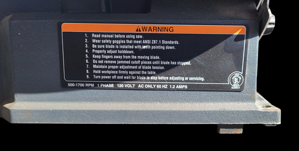 Vintage Sears Craftsman 16" Variable Speed Scroll Saw with Blades & Manual