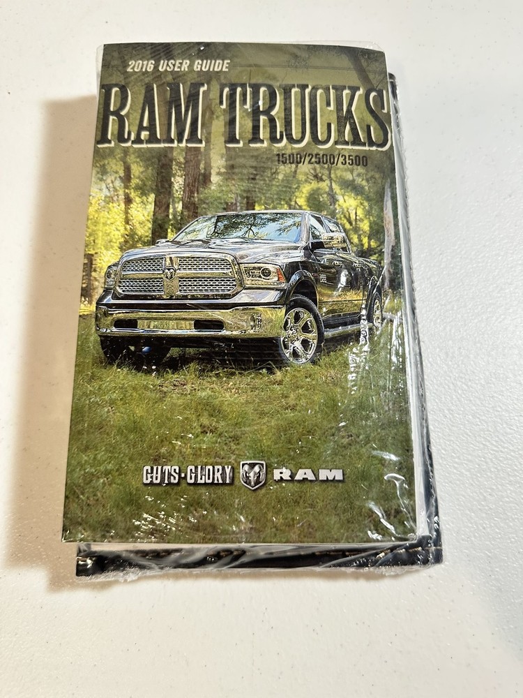 Ram Trucks User Owner's Manual Set 2016