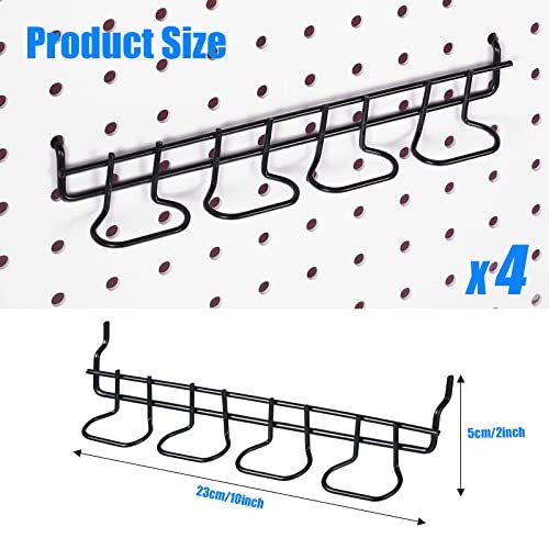 4 Pack Pegboard Screwdriver Holders Pegboard Utility Tool Pliers Hooks