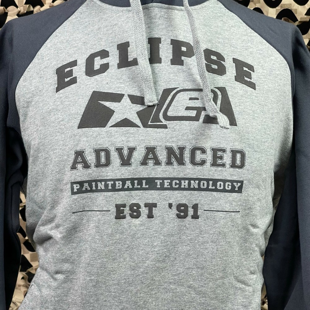 NEW Planet Eclipse 2014 Campus Hooded Sweatshirt - Grey/Charcoal - Medium