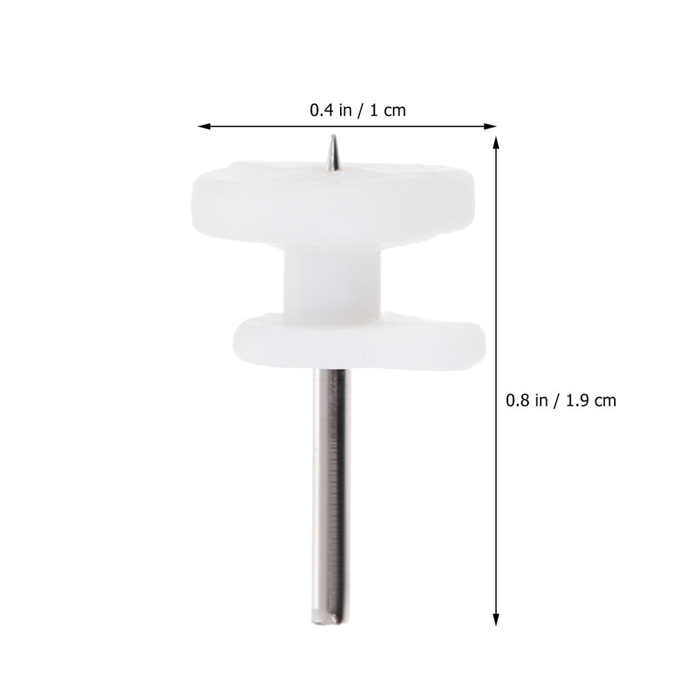 50PCS White Photo Frame Holders Frame Hanging Hooks Frame Hangers Nails