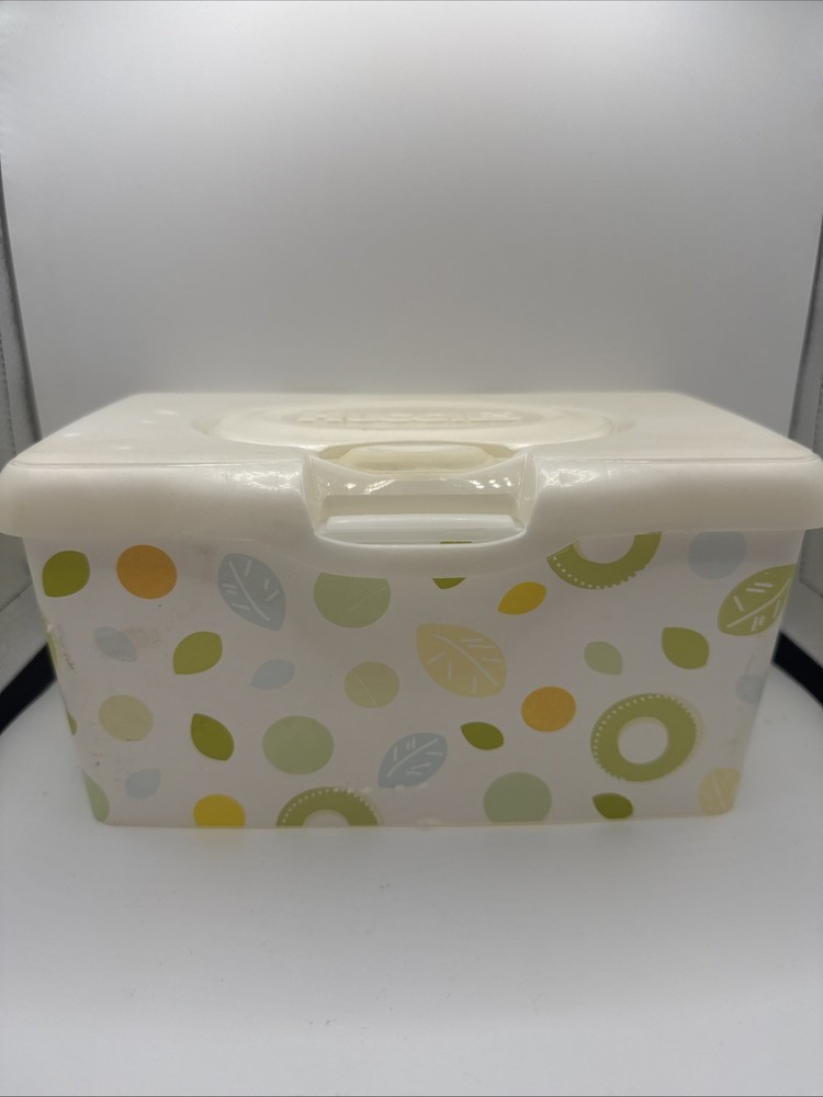 Huggies Baby Wipes Empty Box Container Leaf Design Plastic Dispenser Diaper