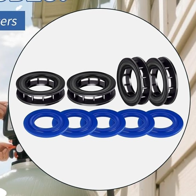 New Upgraded Blue Seals and Spacers Kits For Fleck 5600 Water Softeners 60125-15