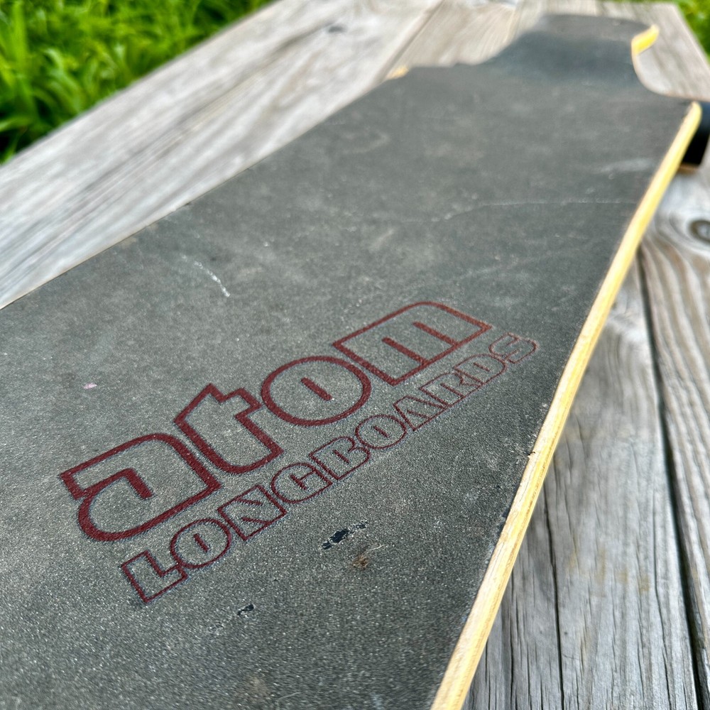 ATOM ~ Woody Drop-Deck Longboard ~ 39'' Skateboard ~