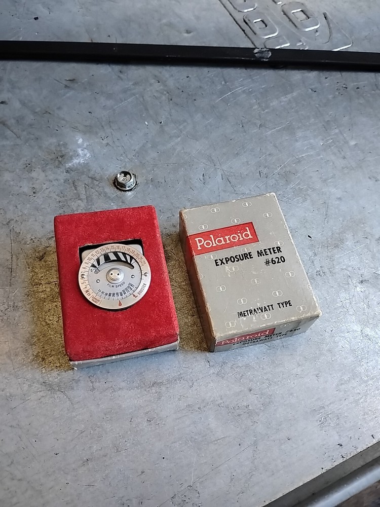 Vintage Polaroid Exposure Meter #620