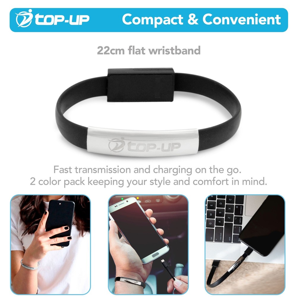 Top-Up USB Bracelet Charger | Charging Data Cable