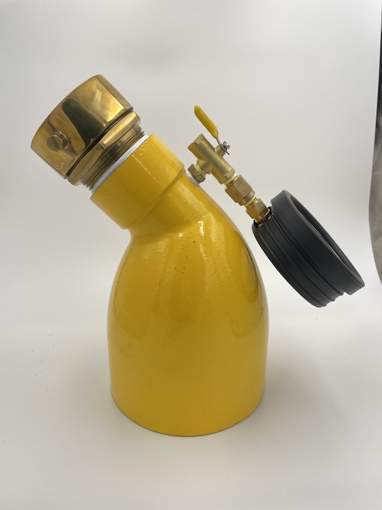 2-1/2" NST Hydrant Flow Test Swivel Diffuser 100Psi/1680 GPM Gauge