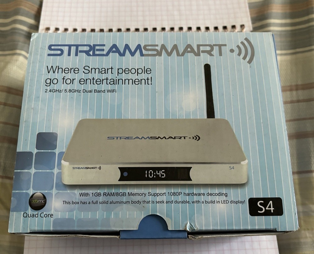 StreamSmart S4 Media Stream Player  !WITHOUT a remote control