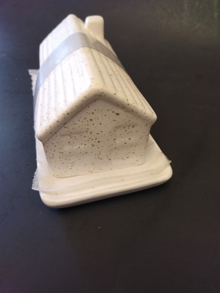 Butter Dish -Kirkland Ceramic Cabin