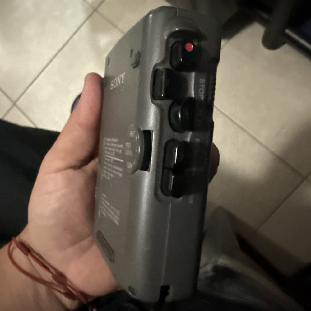Portable Cassette Player Recorder Used Not Tested Compact Audio Device