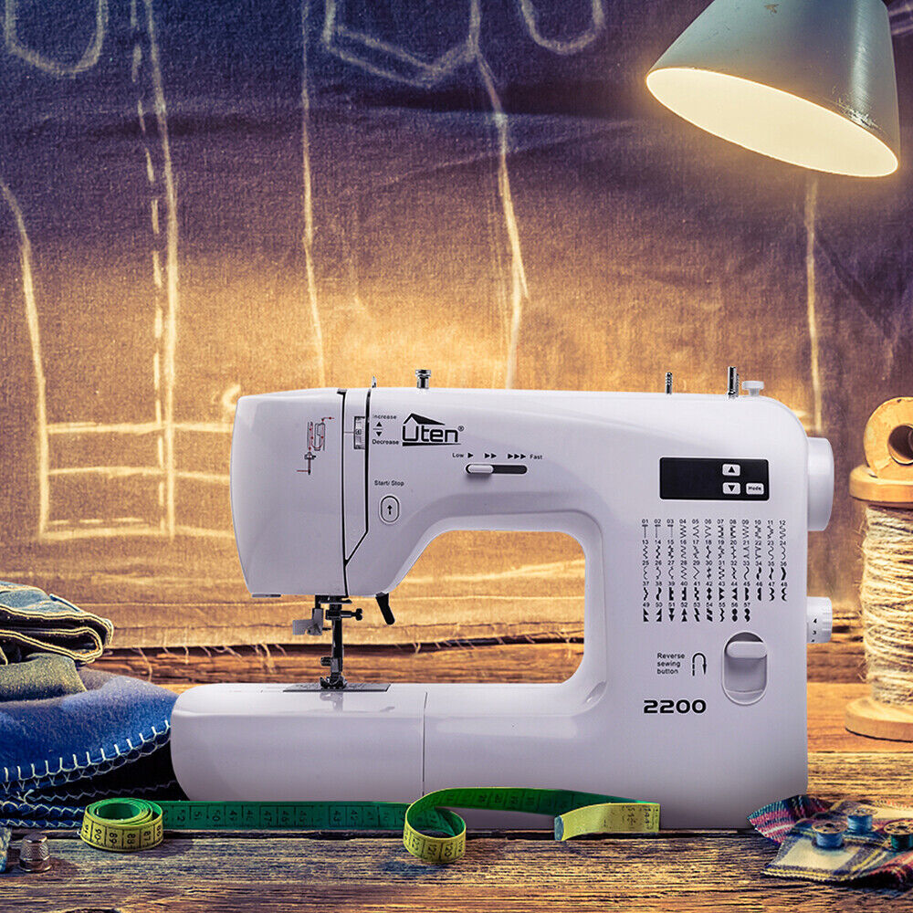 Computerized Embroidery Sewing Machine with 60 Unique Built-in Stitch