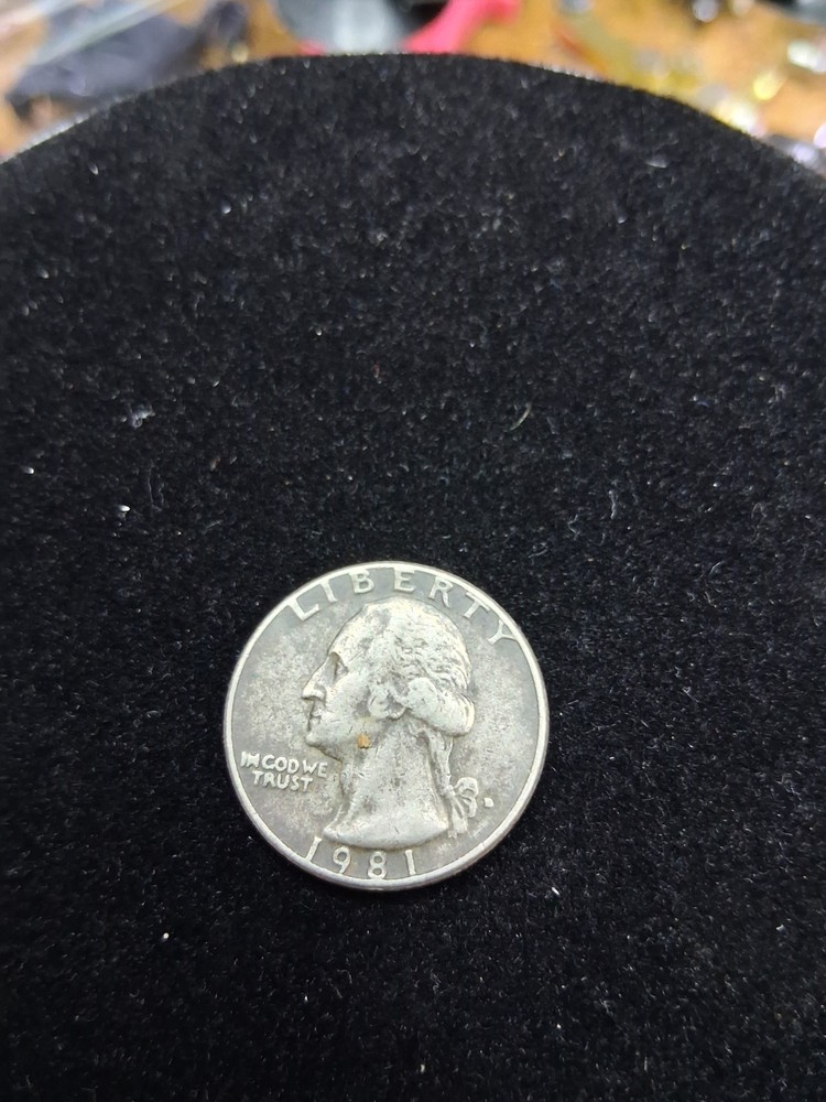 1981 25C Washington Quarter Multi-Error Denver Mint Error Coin