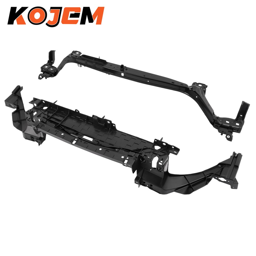 2PCS For Ford Fusion 2013-16 Radiator Support Assembly Mount Panel+Upper Tie Bar