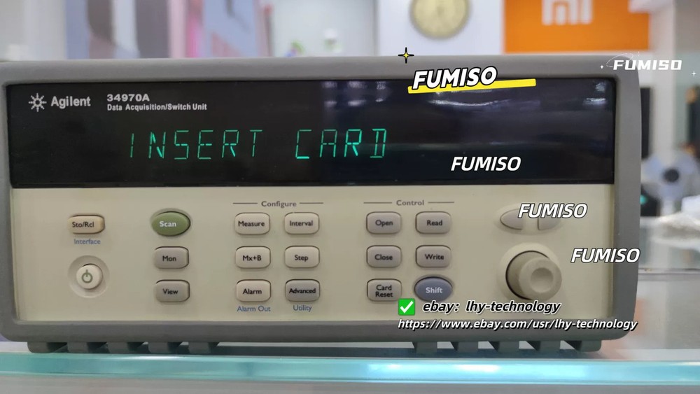 1 PCS KEYSIGHT 34970A DATA ACQUISITION SWITCH UNIT&lh