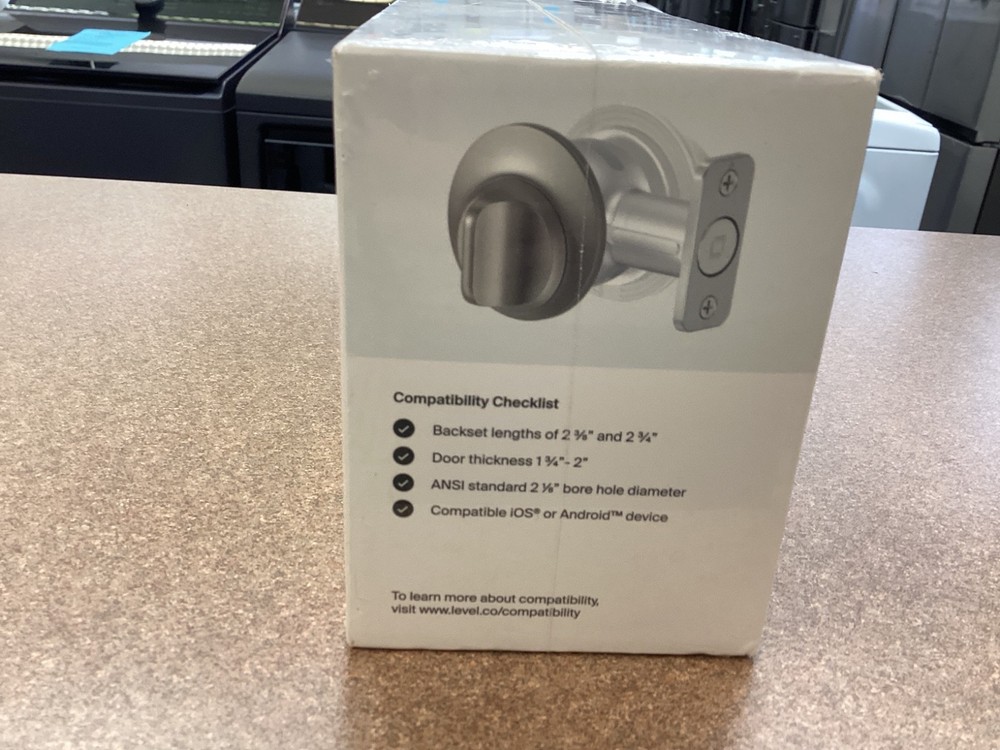 Level Lock - The Invisible Smart Lock - C2 Satin Nickel