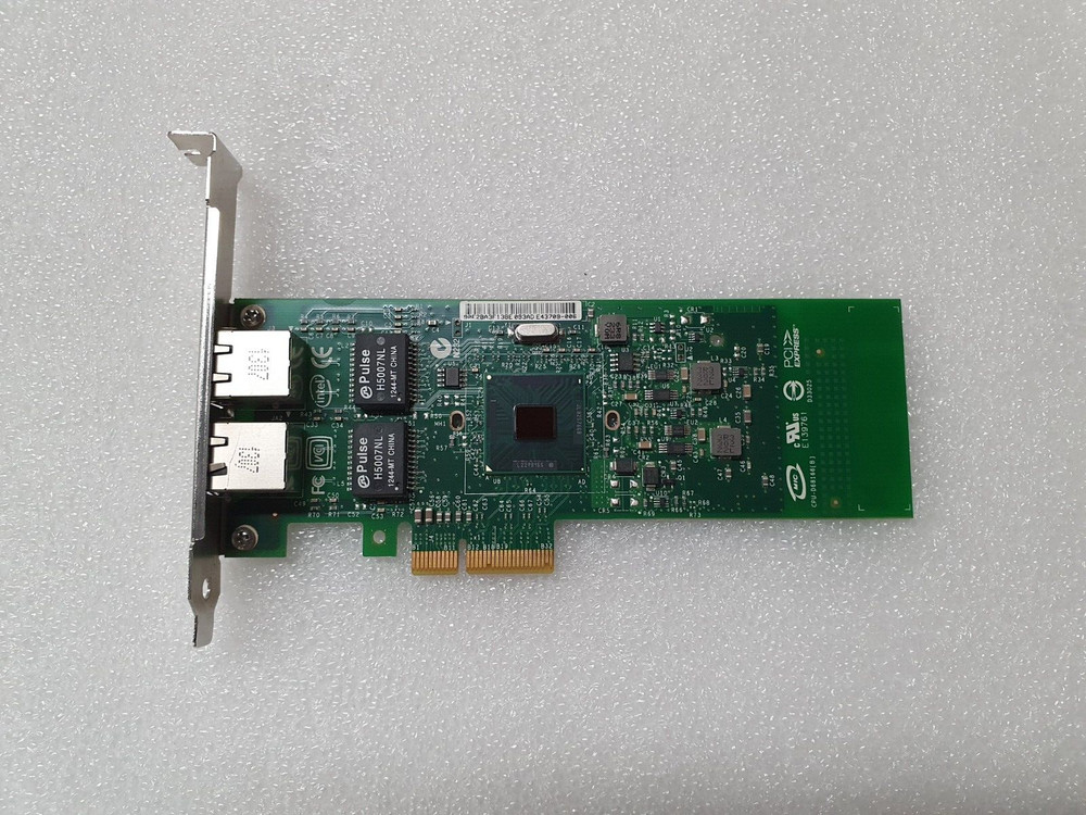 Intel Gigabit ET Dual Port PCI-E Adapter, E1G42ETBLK