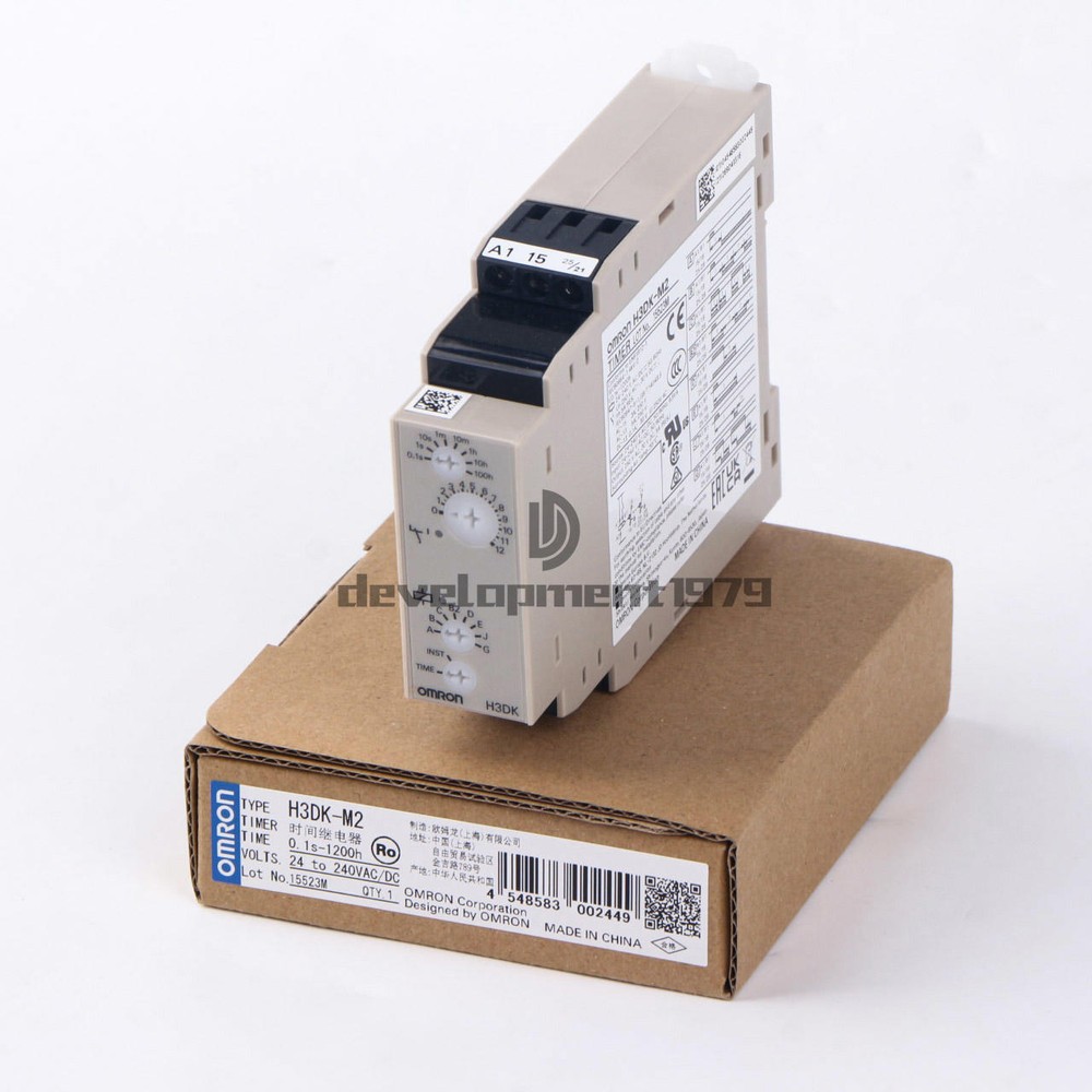 H3DK-M2 24-240VAC/DC New Omron Timer Relay