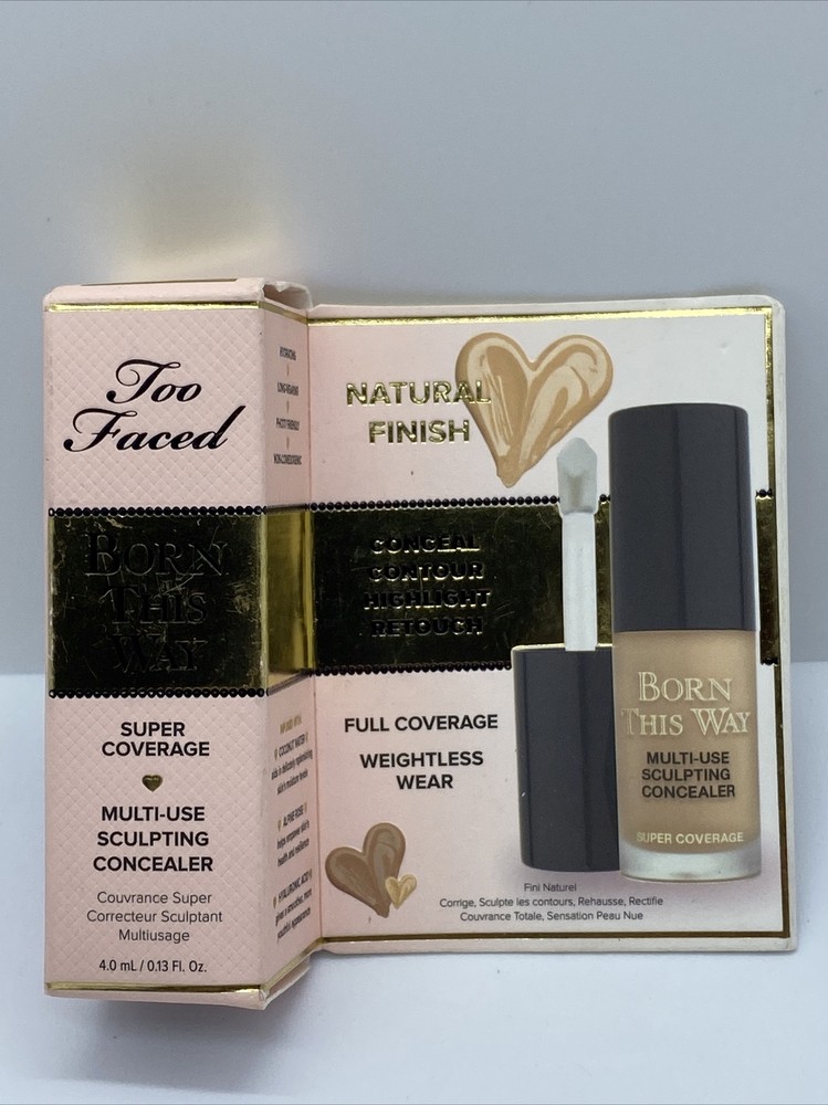 TOO FACED ~ BORN THIS WAY SUPER COVERAGE CONCEALER ~ Natural Beige~ 4.0ml