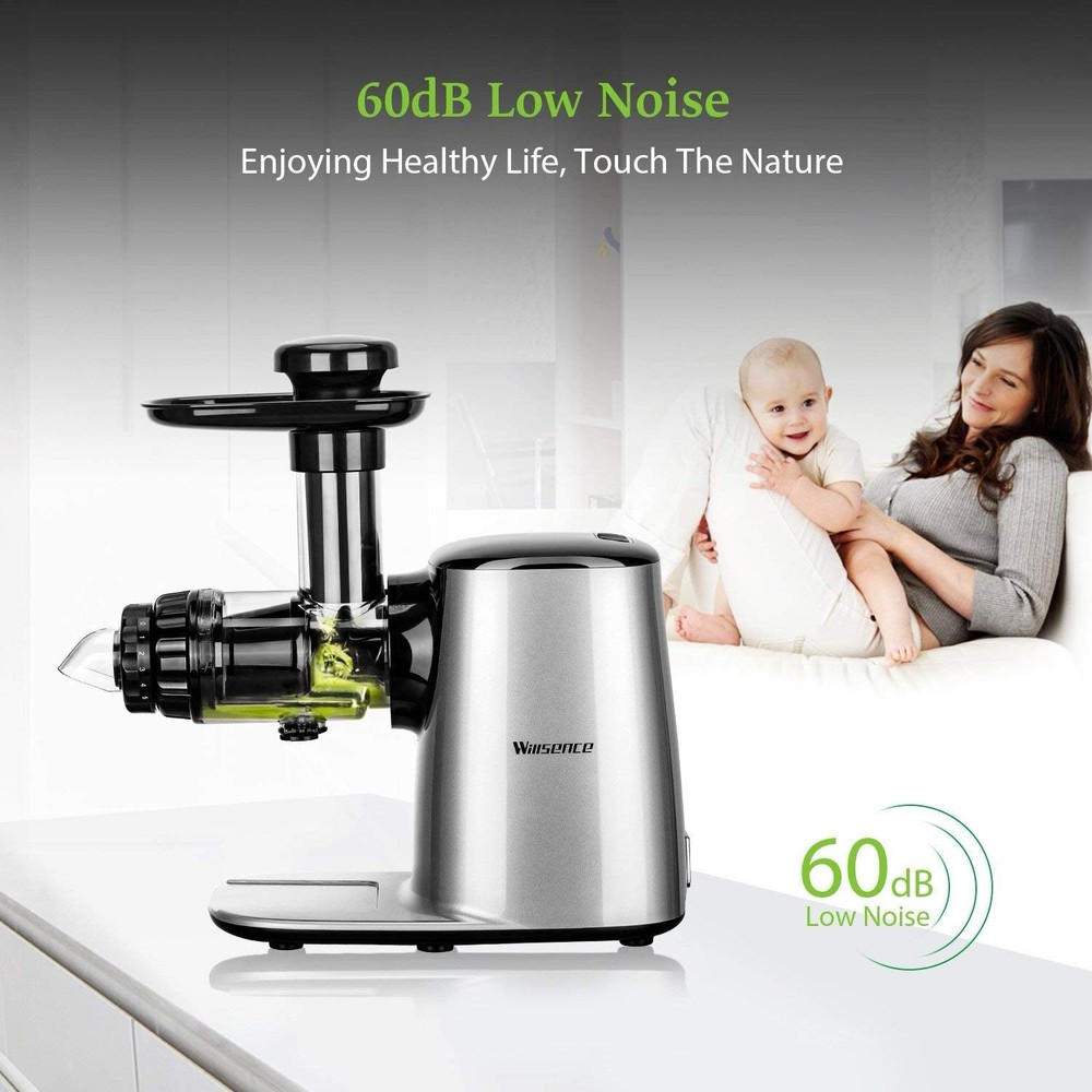 Willsence Slow Masticating Juicer Extractor with 5 Mode Adjustment