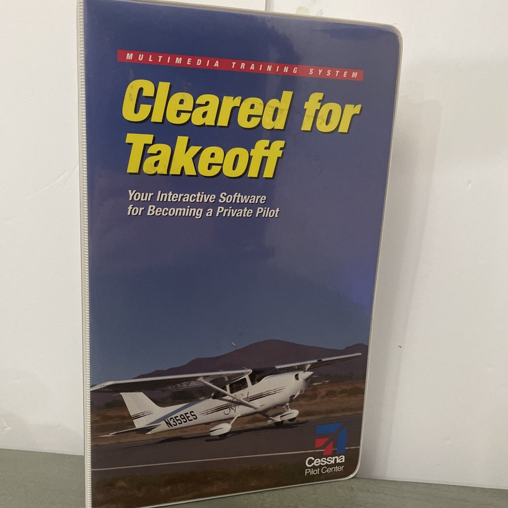 Cessna Private Pilot Cleared For Take Off Multimedia Training 31 Computer Discs