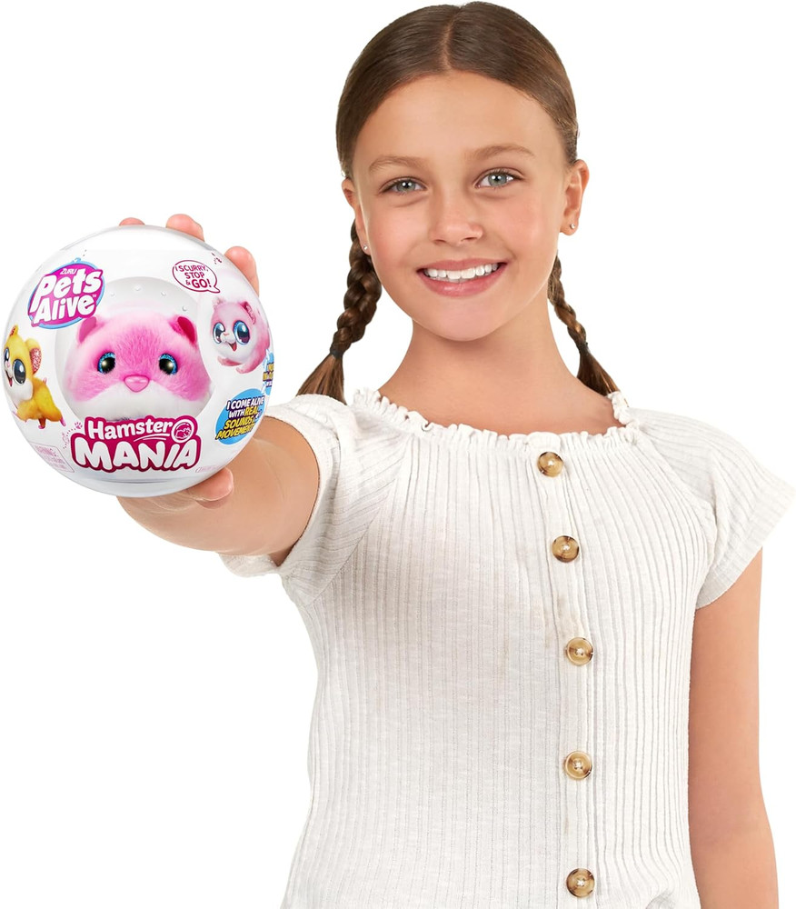 Hamstermania (Pink) by Hamster, Electronic Pet, 20+ Sounds Interactive, Hams...