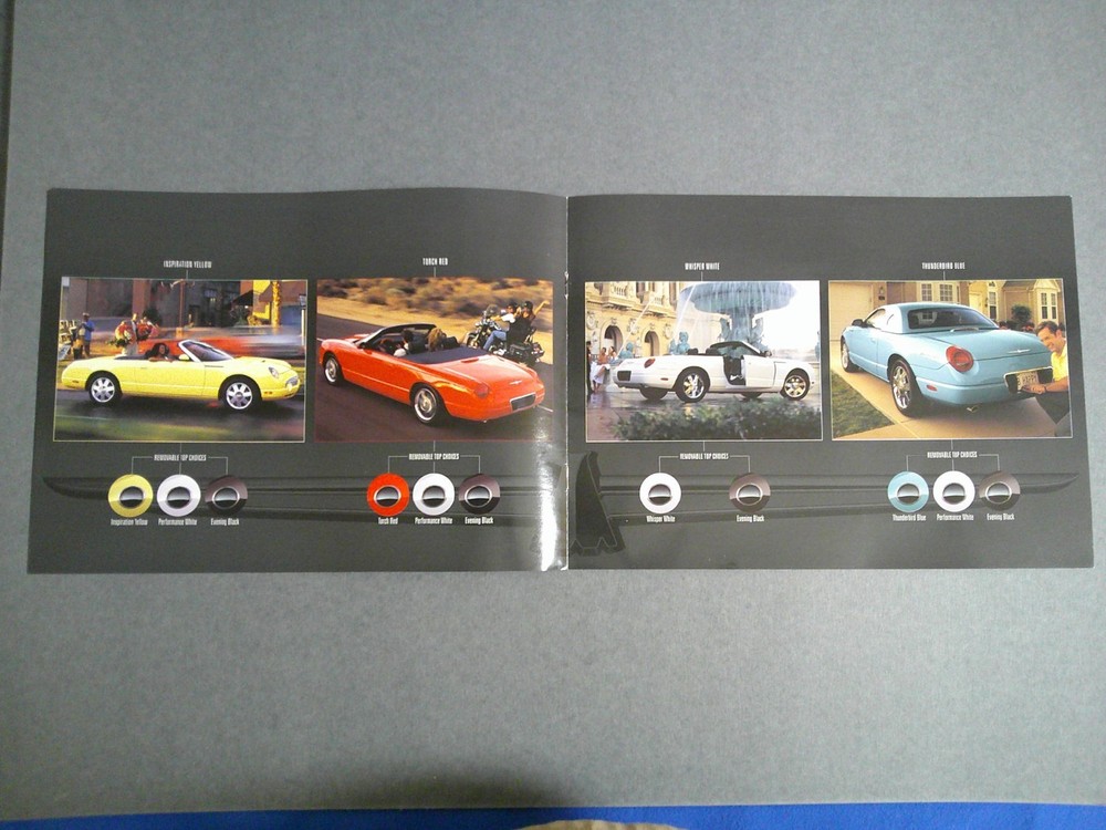 2002 Ford Thunderbird Sales Catalog