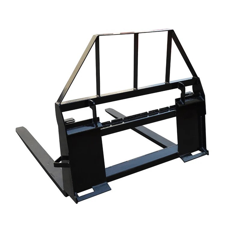 48" Skid Steer Pallet Fork Attachment Tractor Quick Attach Heavy Duty