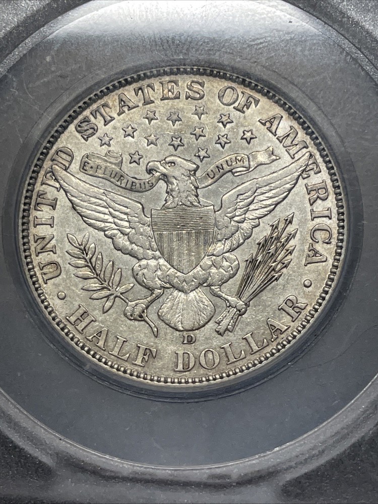 1911-D Barber Half 1/2 Dollar 50C **Read***