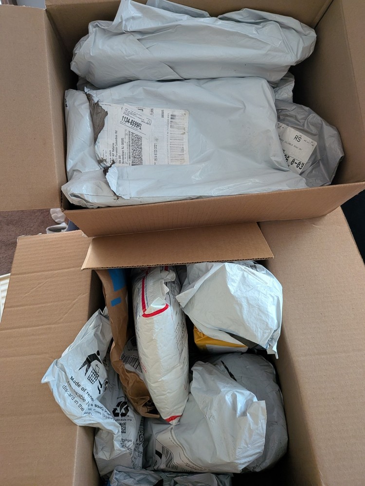 Authentic Unclaimed Mail Lot 10-12 Pieces READ DESCRIPTION