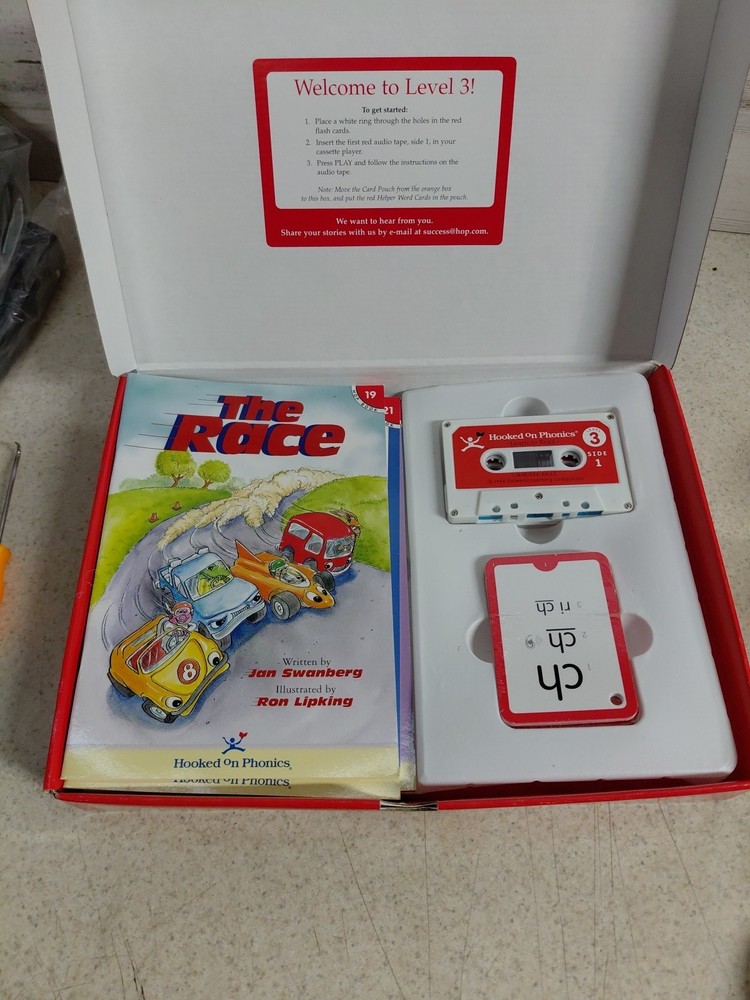 Hooked on Phonics Level 3 Learn To Read cards Sealed Content Inside