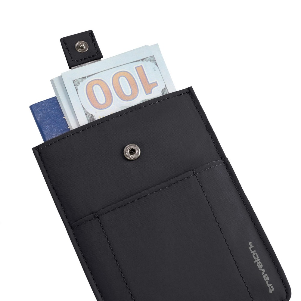 RFID Blocking Pull Out Passport holder