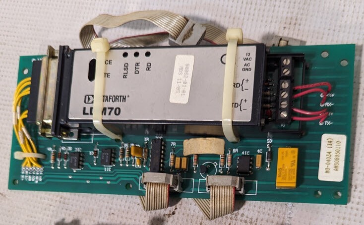 Dataforth LDM70, Fully Isolated Limited Distance Modem, 12vac