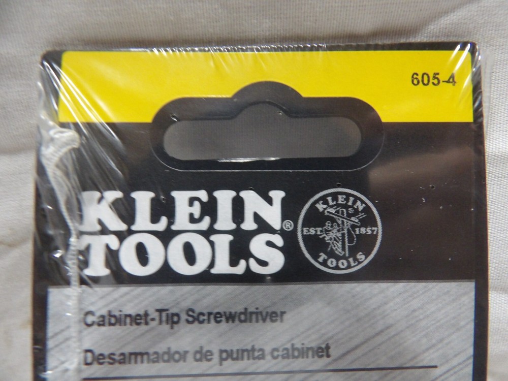 Klein Tools Cabinet-Tip Screwdriver 605-4