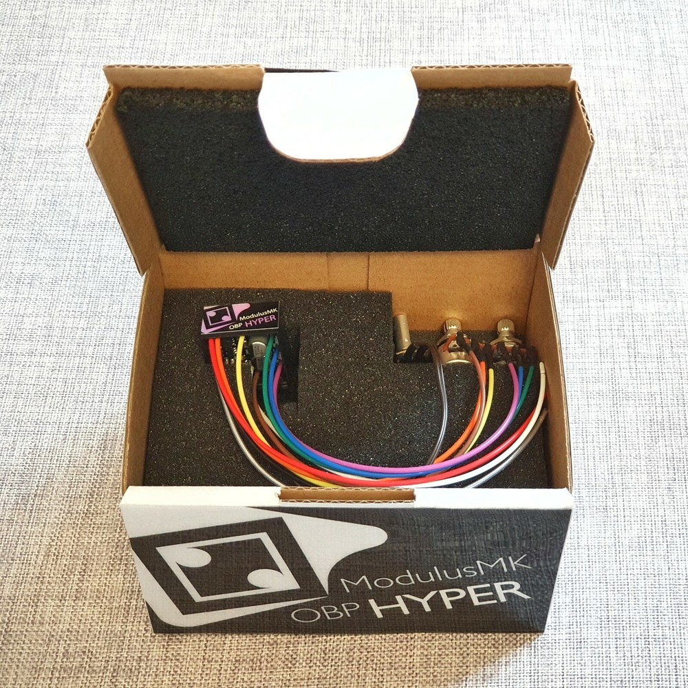 Custom Bass Guitar Preamp - ModulusMK Hyper