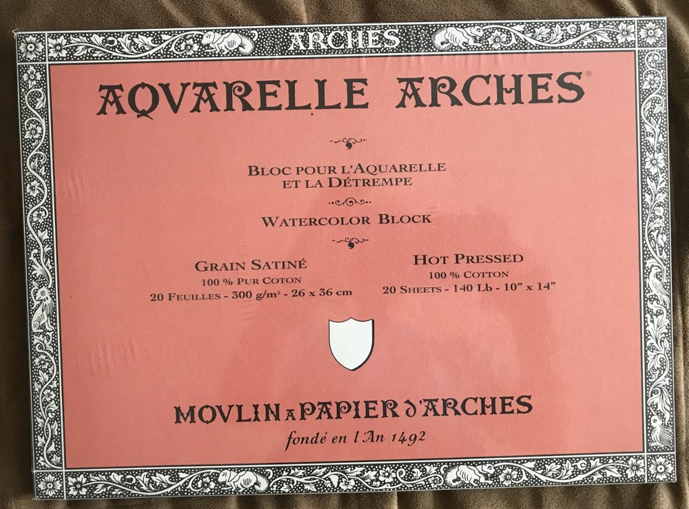 Aquarelle Arches 10x14