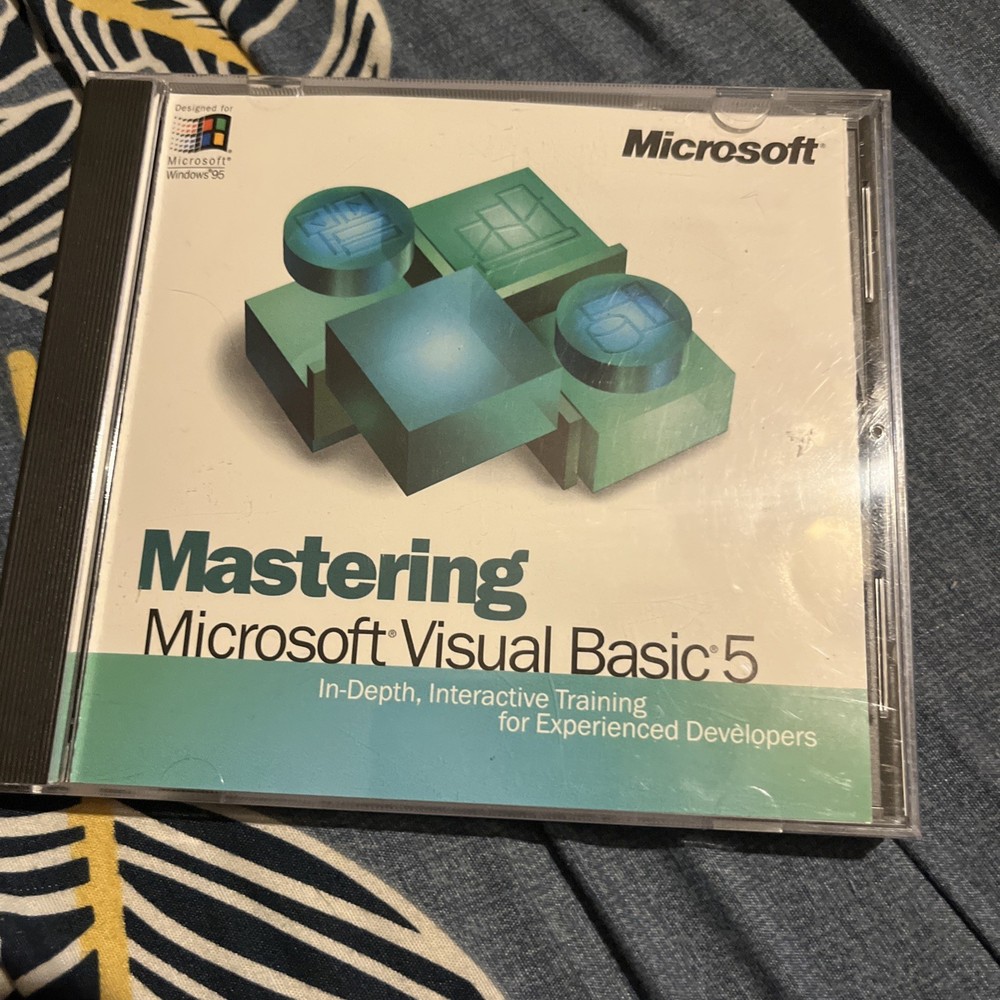Mastering Microsoft Visual Basic 5 CD ROM Interactive Training