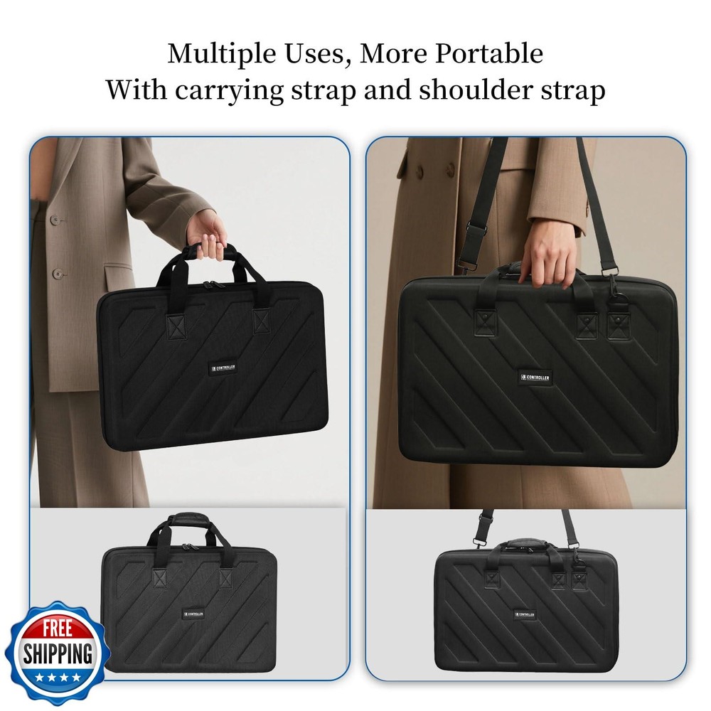 CAIOVSE DJ Controller Case Compatible with Pioneer DJ Controller