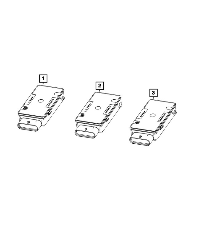 Genuine Mopar Digital Key Module 68541709AC