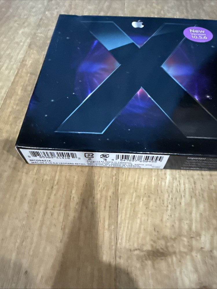 Mac OS X Leopard Version 10.5.6 Retail Edition