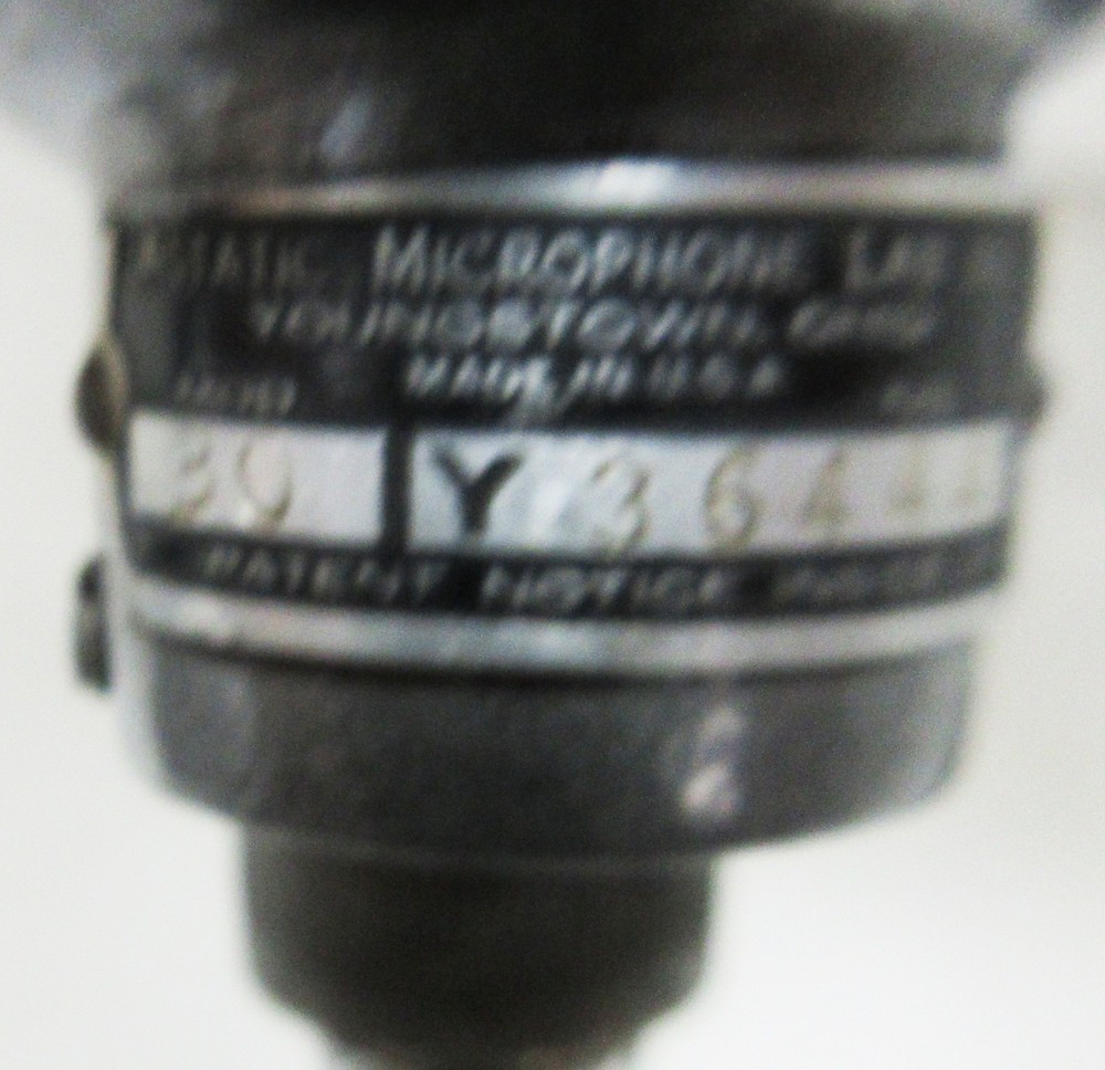 Astafic Table Microphone with "NBC" marque