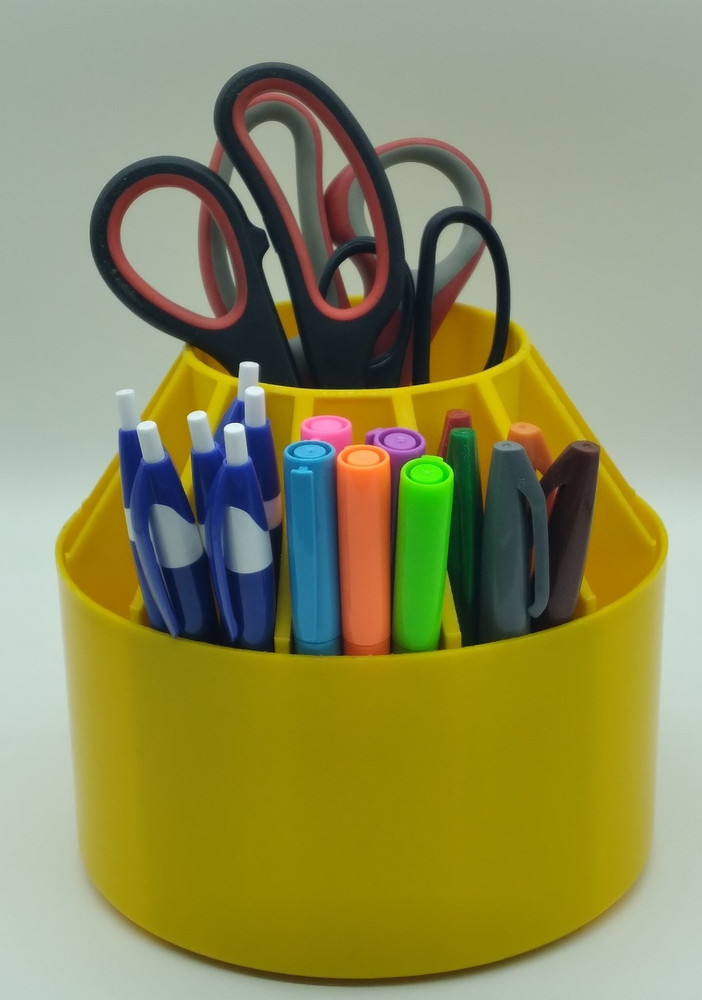 Copco Sam Lebowitz Design Yellow Plastic Pens/Accessories Organizer