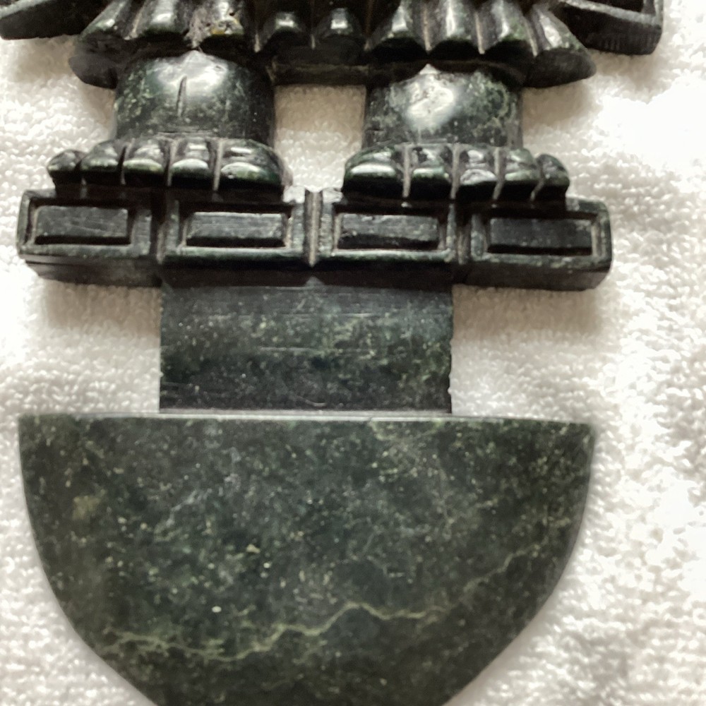 Large Hand Carved Stone Peruvian Tumi