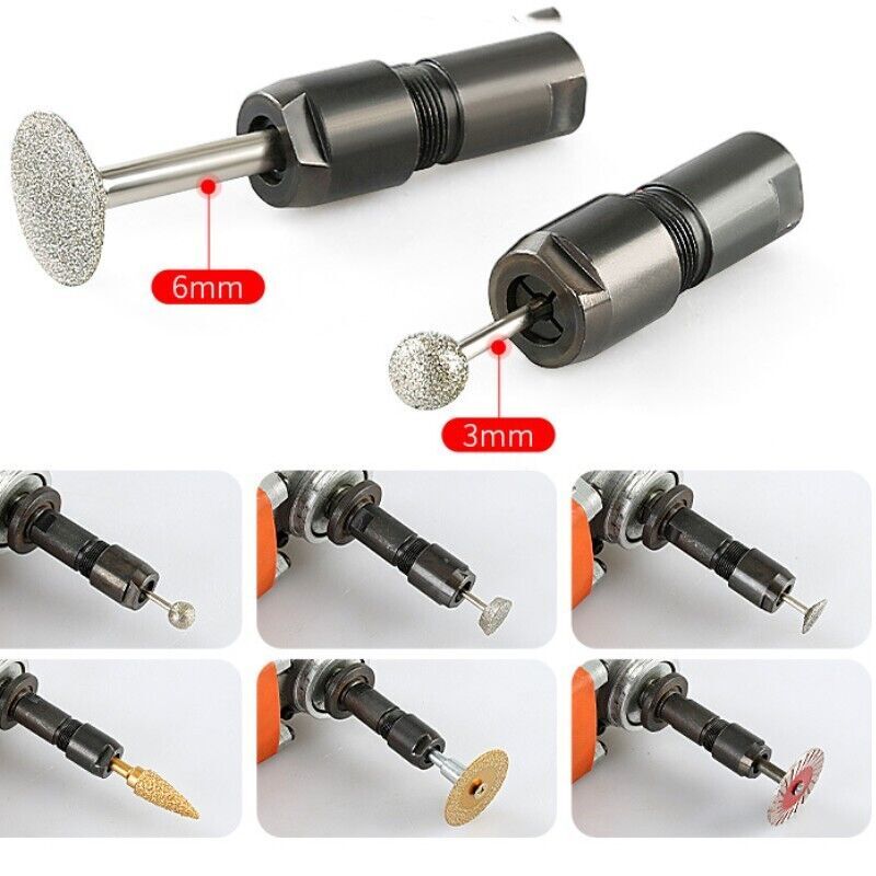 M10 Thread 100-type Angle Grinder Modified Adapter To Straight Grinder Chuck Set