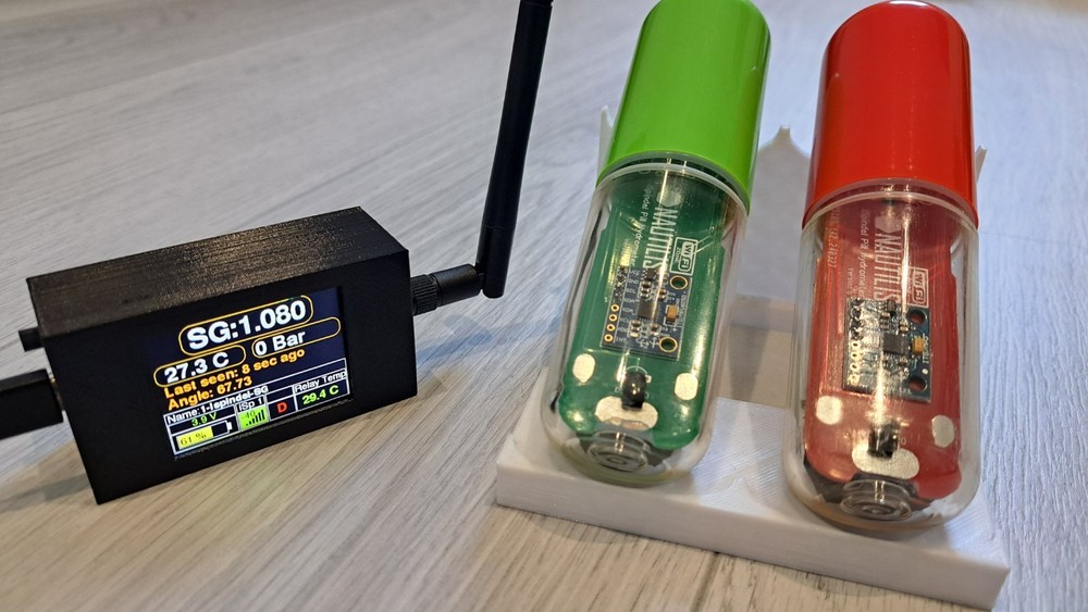 Nautilis iRelay+ & iSpindel Pill-For better iSpindel signal,faster calibration!